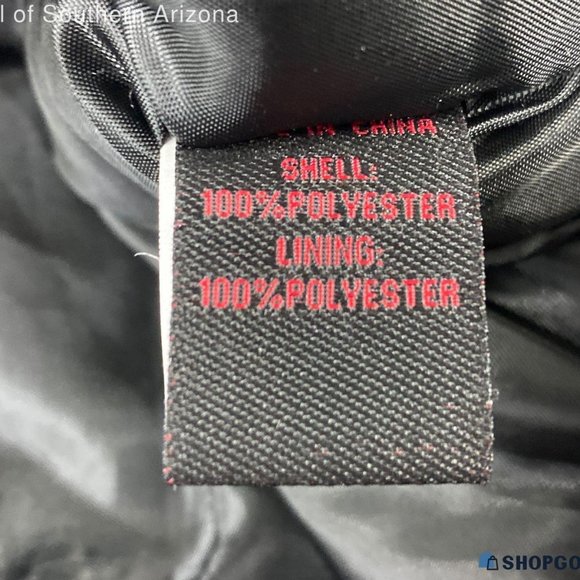 Yoki Bomber Jacket Boys Size L 14-16 Gray Full Zip Faux Fur Trim Hooded Polyeste - Picture 4 of 6